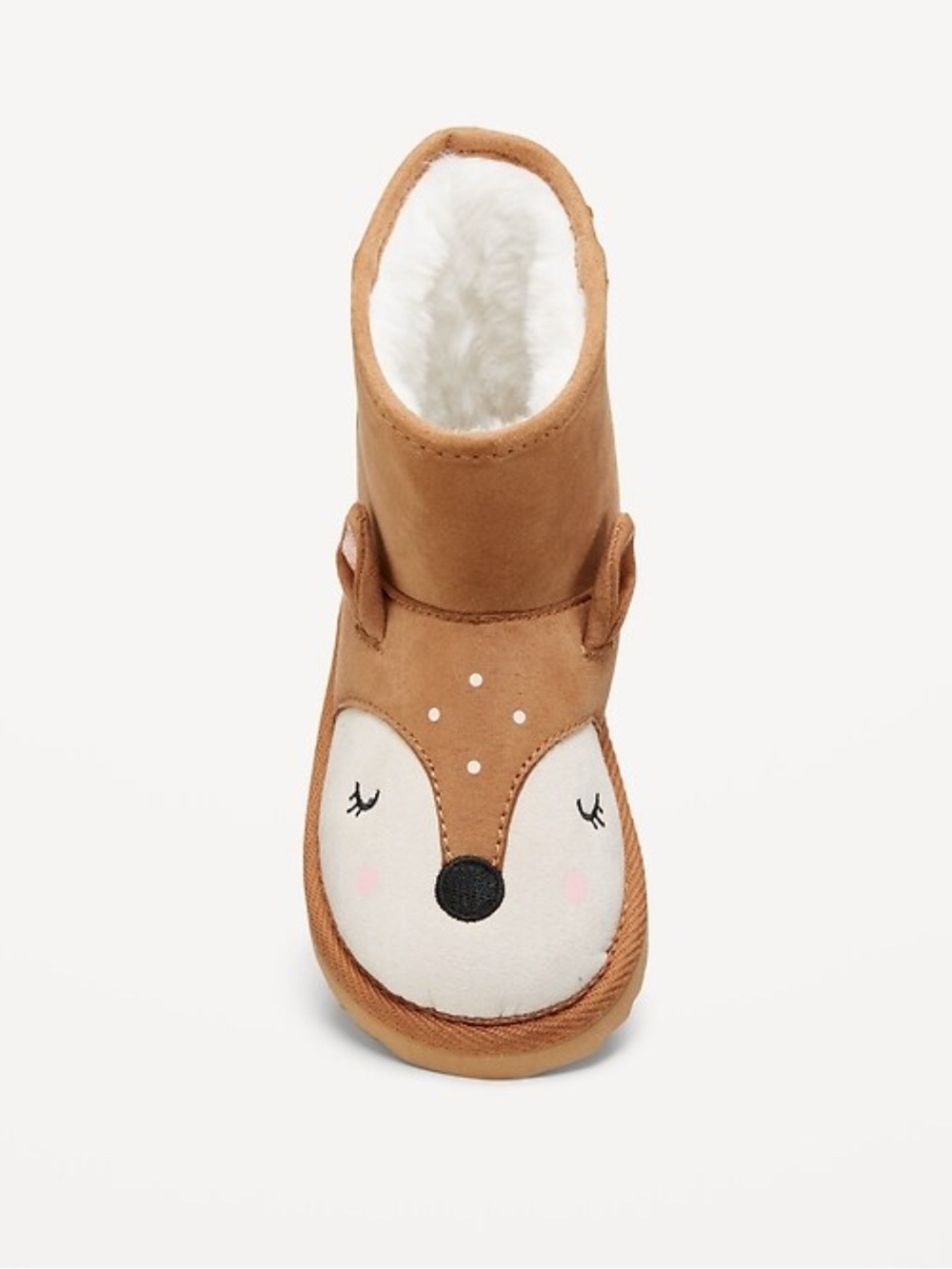 ⚡️2 for $38 Toddler Deer Booties Faux-Suede Winter Boots - Picture 9 of 9